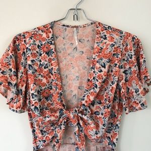 FREE PEOPLE Floral Romper